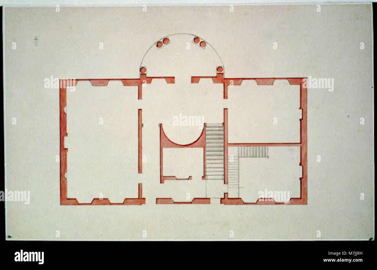 House, Washington, D.C. Floor plan LCCN2002716740 Stock Photo - Alamy