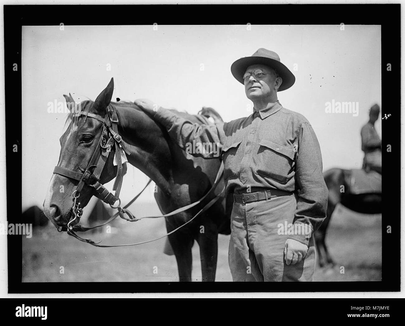 A photograph of the Reserve Officers' Training Camp (ROTC) in ...