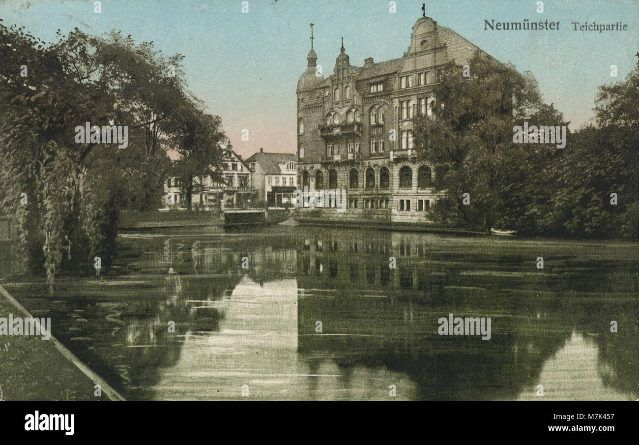 Neumünster, SchleswigHolstein Teich (2) (Zeno Ansichtskarten Stock