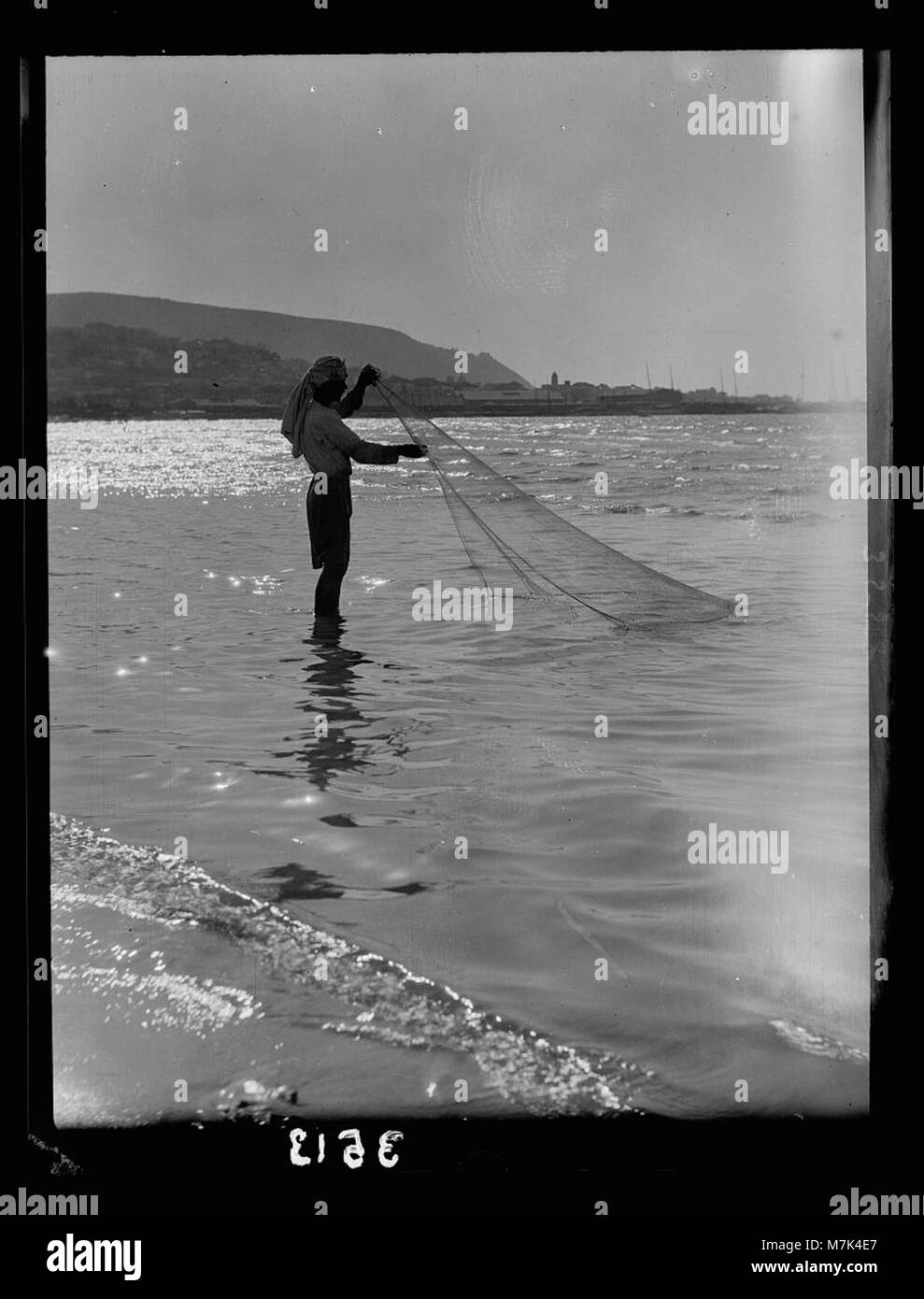 Israel fishing net Black and White Stock Photos & Images - Alamy