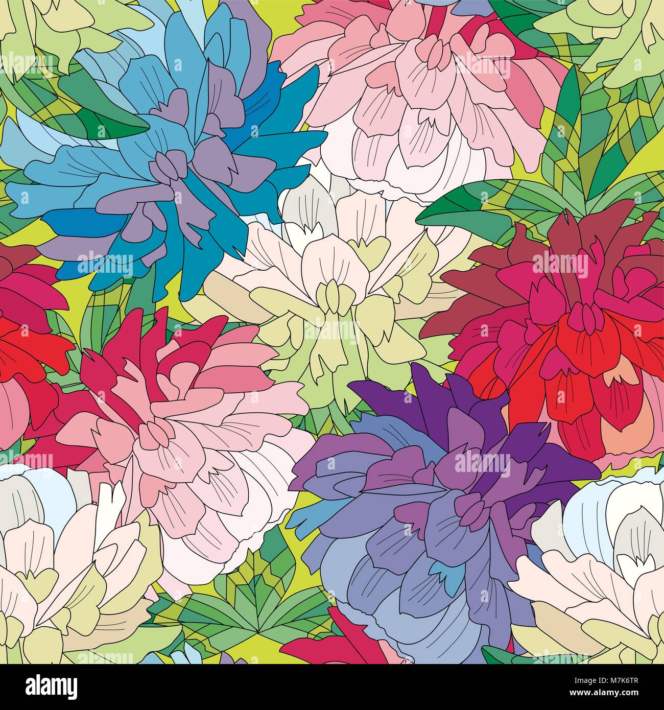 Clover background. Seamless pattern Stock Vector Image & Art - Alamy