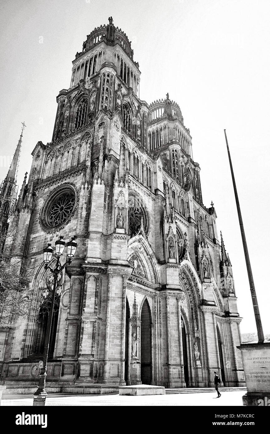 Cathédrale Sainte-Croix d'Orléans (26293060532) Stock Photo