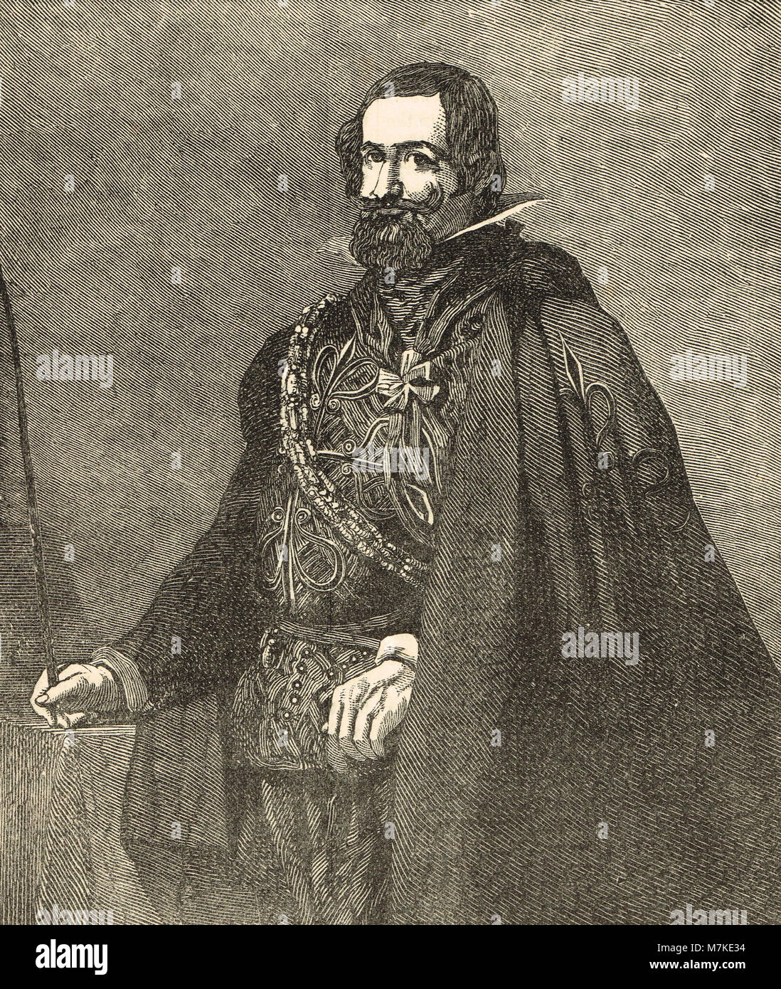 Gaspar de Guzmán, CountDuke of Olivares Stock Photo Alamy