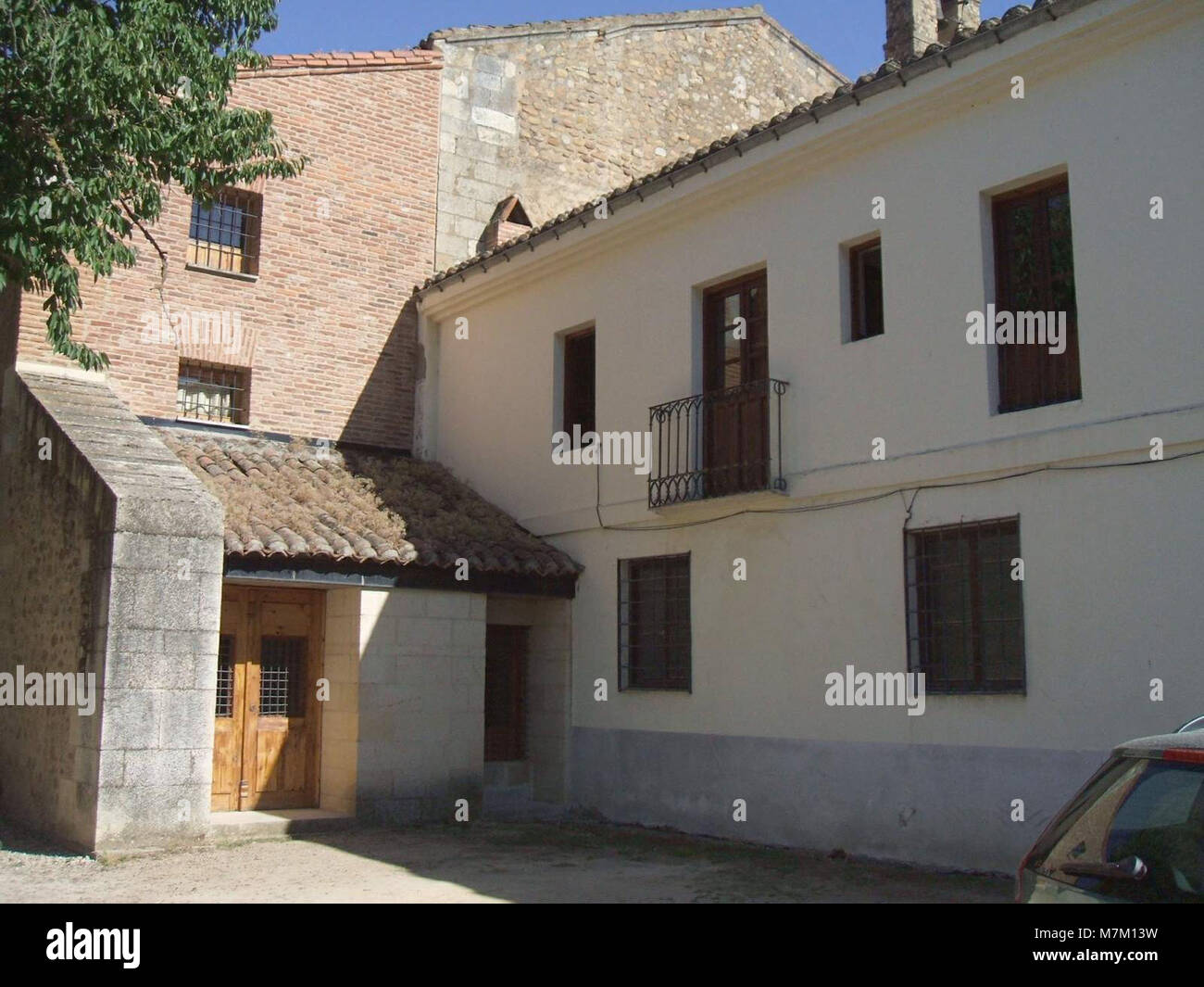 Carrizo de la Ribera Monasterio de Santa María de Carrizo 03 Stock