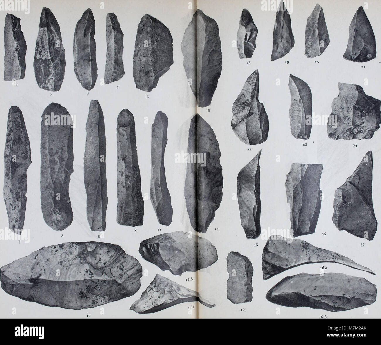 Abri-sous-roche préhistorique de la Colombière près Poncin (Ain) (1915) (16769433795) Stock Photo