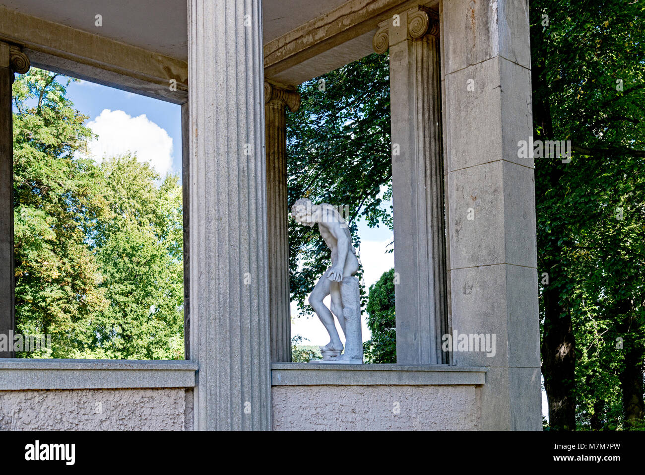 Berlin (Germany): Wannsee Villa, location of the Wannsee Conference 20th January 1942: Haus der Wannsee-Konferenz Stock Photo