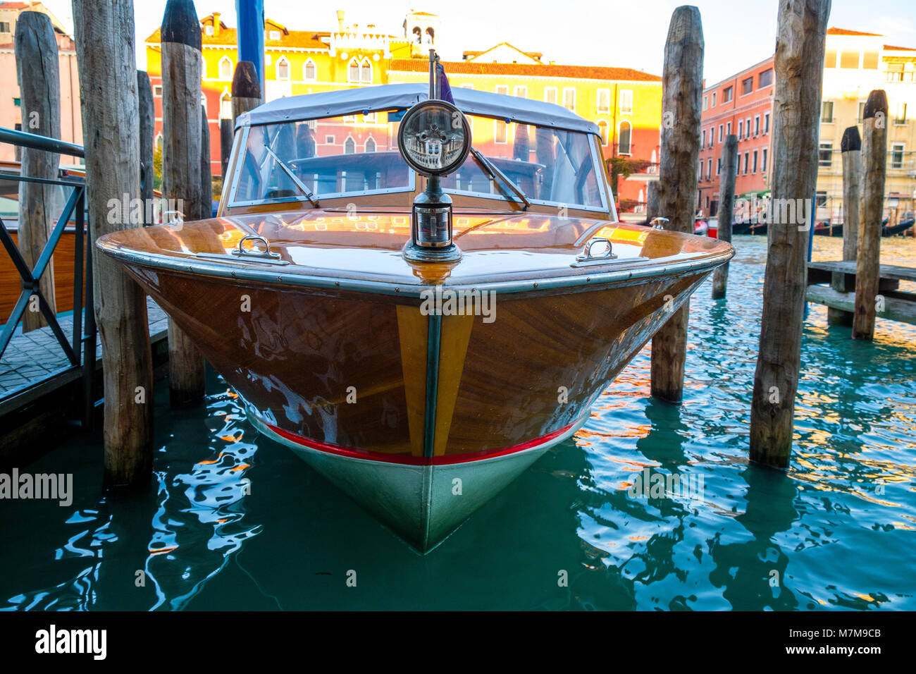 Venice italy boat motorboat hi-res stock photography and images - Alamy