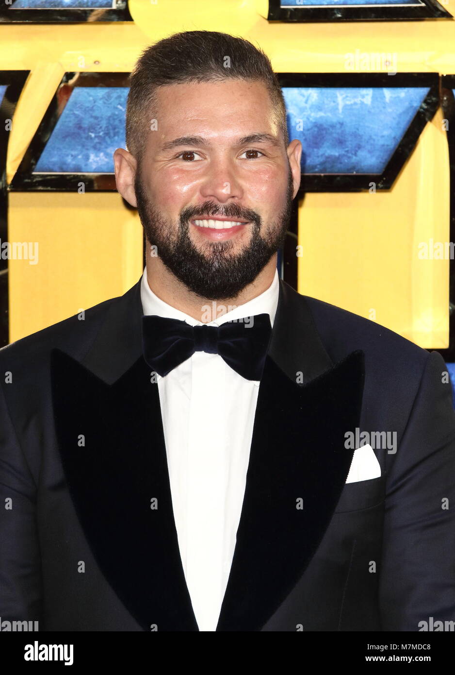 Black Panther European Premiere at the Eventim Apollo, Hammersmith, London  Featuring: Tony Bellew Where: London, United Kingdom When: 08 Feb 2018 Credit: WENN.com Stock Photo