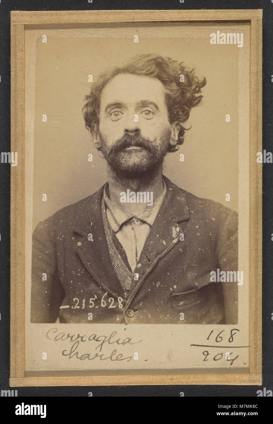 A 1994 case involving Charles Carraglia, a 39-year-old Italian writer, noted for a legal infraction in Italy, reflecting an intersection of literature and law. Stock Photo