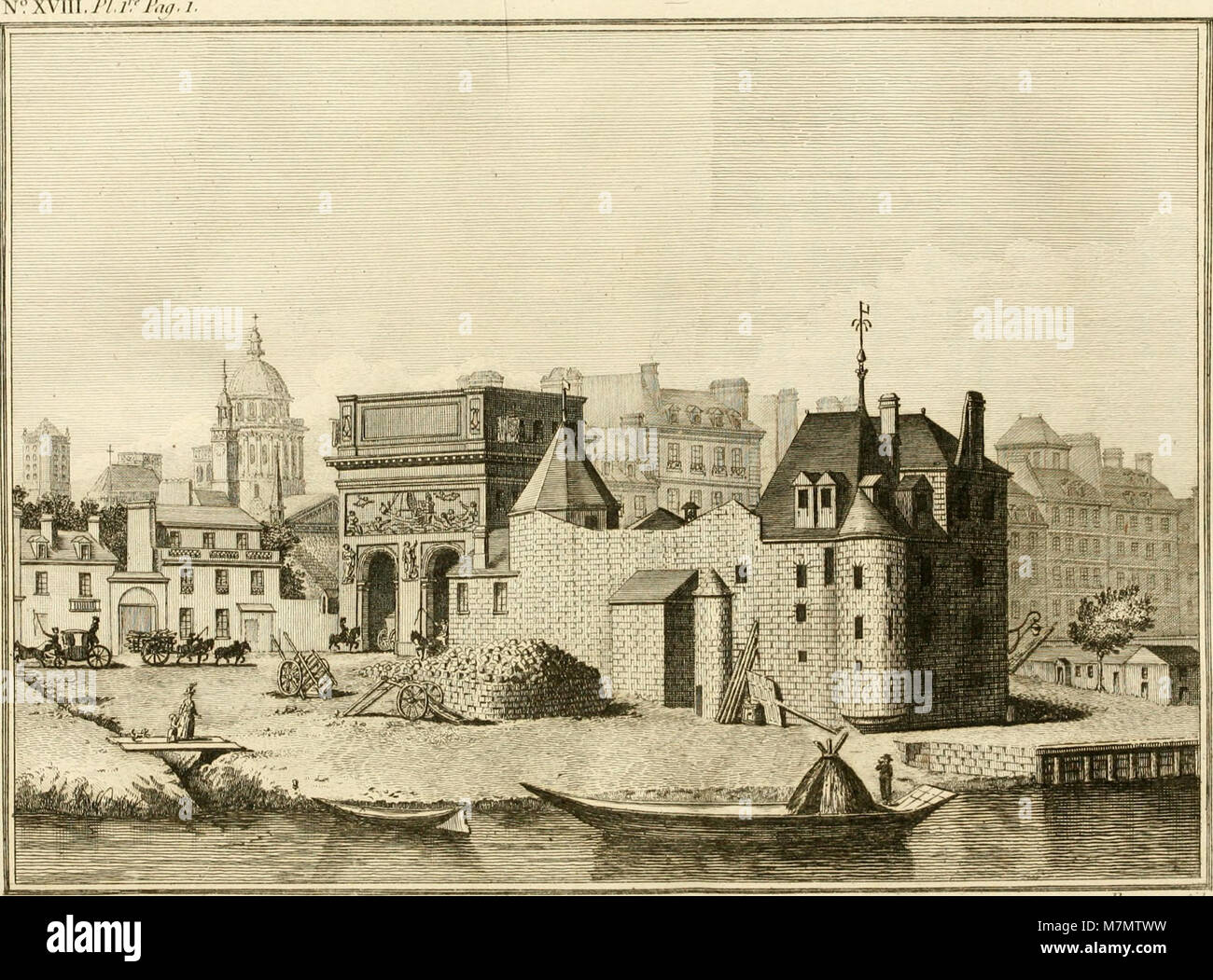 A historical volume from Antiquités Nationales illustrating and ...