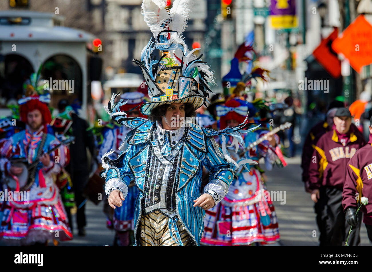 Hundreds lined Philadelphia's streets to celebrate the annual St