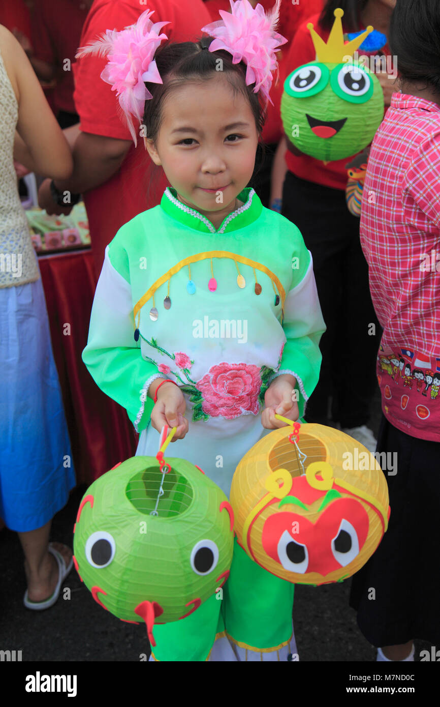chinese new year little girl