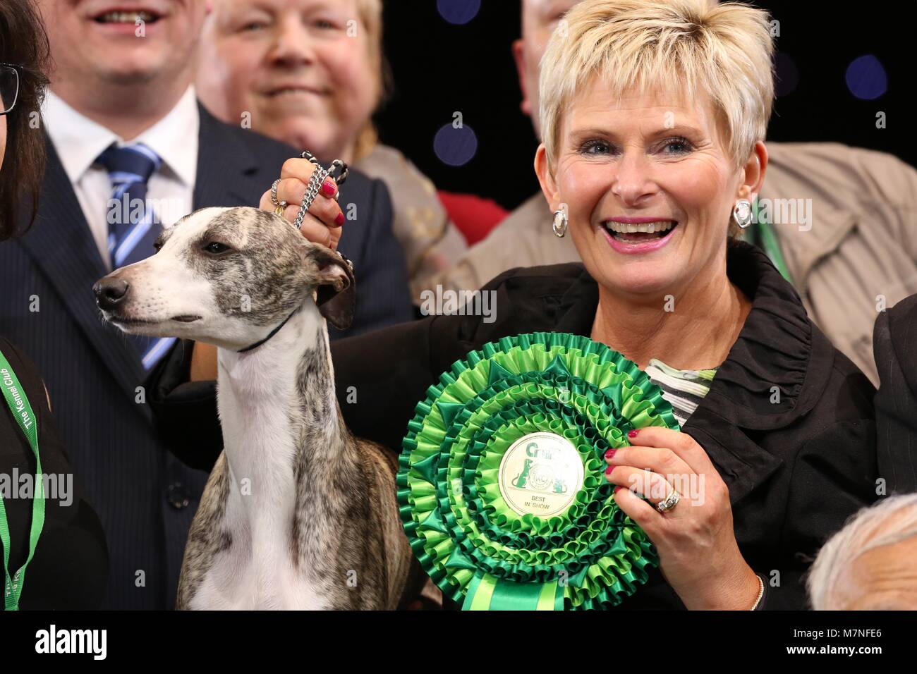 Birmingham, UK. 11th Mar, 2018. Best in Show winner & Champion of ...