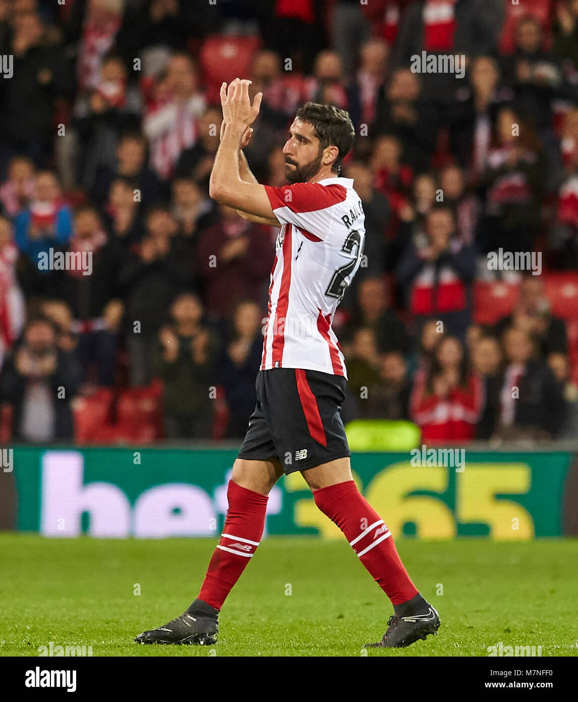 (22) Raul Garcia during the Spanish La Liga soccer match between Athletic Club Bilbao and C.D Leganes at San Mames stadium, in Bilbao, northern Spain, Sunday, March, 11, 2018. Credit: Gtres Información más Comuniación on line, S.L./Alamy Live News Stock Photo