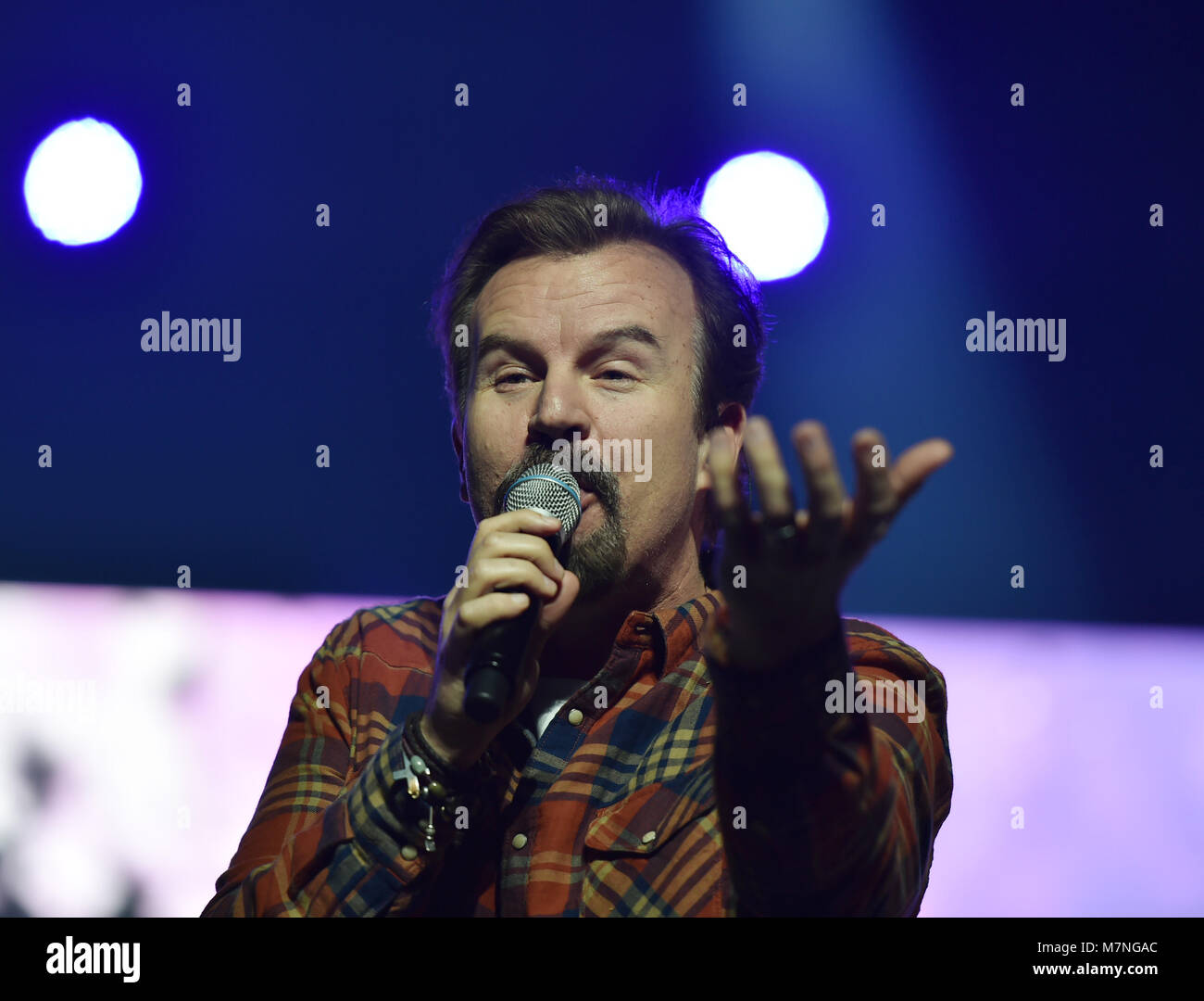 Norfolk, VIRGINIA, USA. 10th Mar, 2018. CASTING CROWNS brings their brand of contemporary Christian music to the CONSTANT CENTER at OLD DOMINION UNIVERSITY in NORFOLK, VIRGINIA on 10 March 2018. Credit: Jeff Moore/ZUMA Wire/Alamy Live News Stock Photo