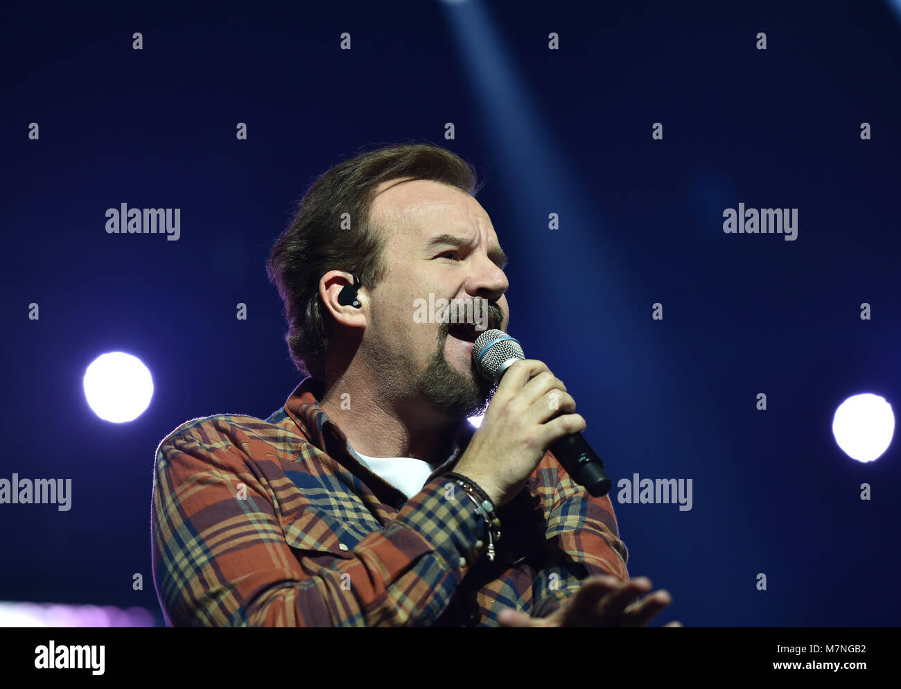 Norfolk, VIRGINIA, USA. 10th Mar, 2018. CASTING CROWNS brings their brand of contemporary Christian music to the CONSTANT CENTER at OLD DOMINION UNIVERSITY in NORFOLK, VIRGINIA on 10 March 2018. Credit: Jeff Moore/ZUMA Wire/Alamy Live News Stock Photo