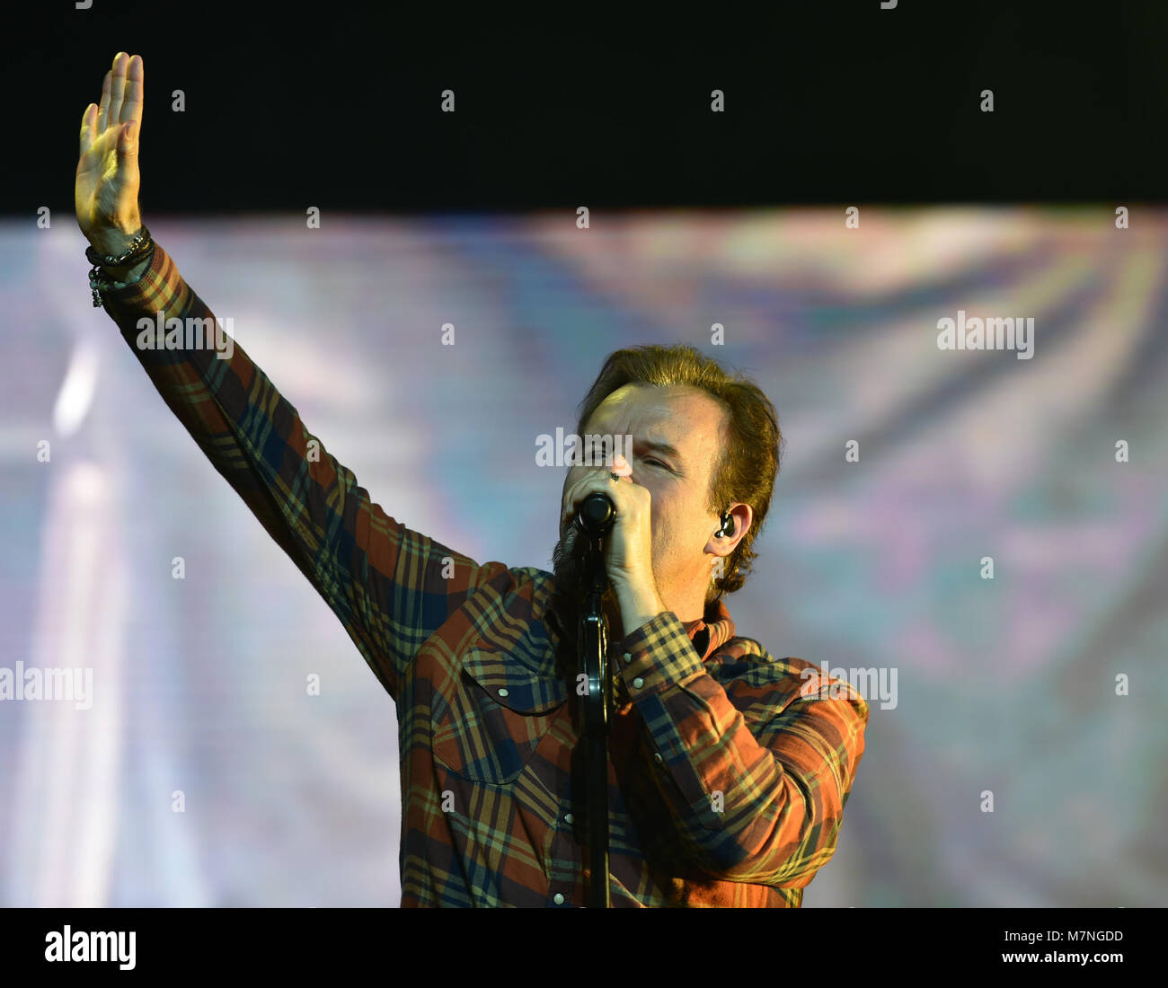 Norfolk, VIRGINIA, USA. 10th Mar, 2018. CASTING CROWNS brings their brand of contemporary Christian music to the CONSTANT CENTER at OLD DOMINION UNIVERSITY in NORFOLK, VIRGINIA on 10 March 2018. Credit: Jeff Moore/ZUMA Wire/Alamy Live News Stock Photo