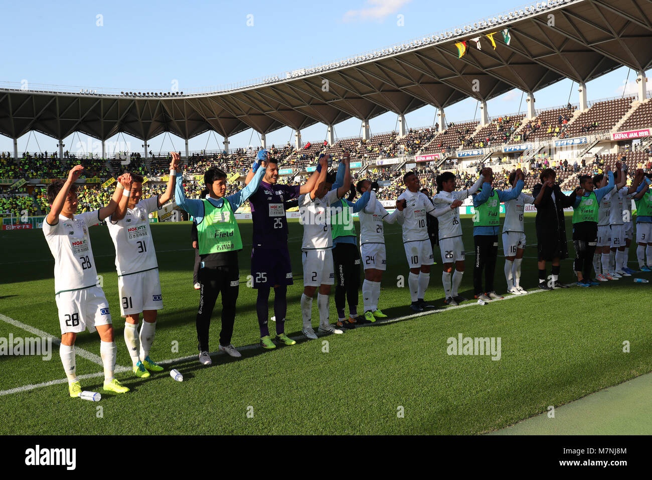 Jef United Chiba Team Group March High Resolution Stock Photography And Images Alamy