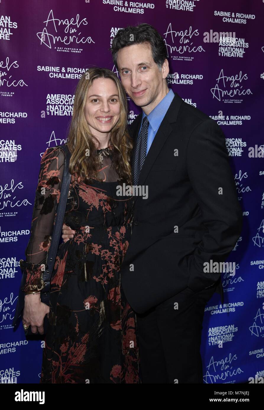 New York, NY, USA. 11th Mar, 2018. Lauren Greilsheimer, Ben Shenkman at a  public appearance for ANGELS IN AMERICA Photo Call, Ziegfeld Ballroom, New  York, NY March 11, 2018. Credit: Derek Storm/Everett