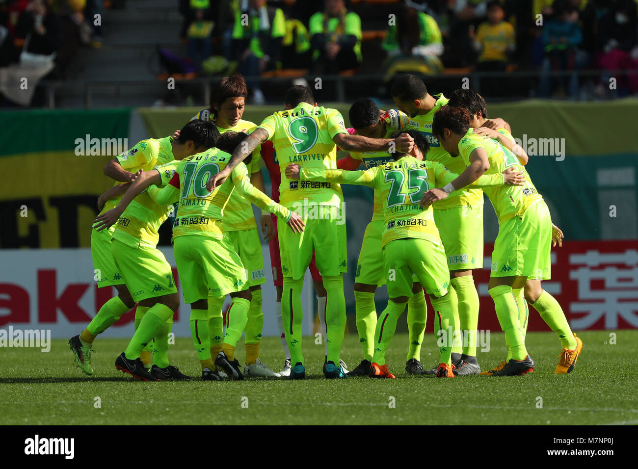 Jef United Chiba Team Group March High Resolution Stock Photography And Images Alamy