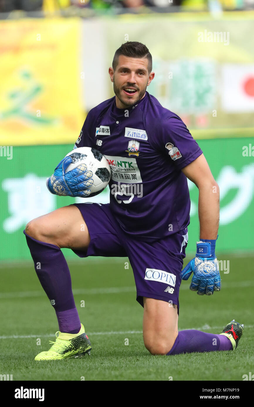 Fukuda Denshi Arena, Chiba, Japan. 11th Mar, 2018. Victor (FC Gifu