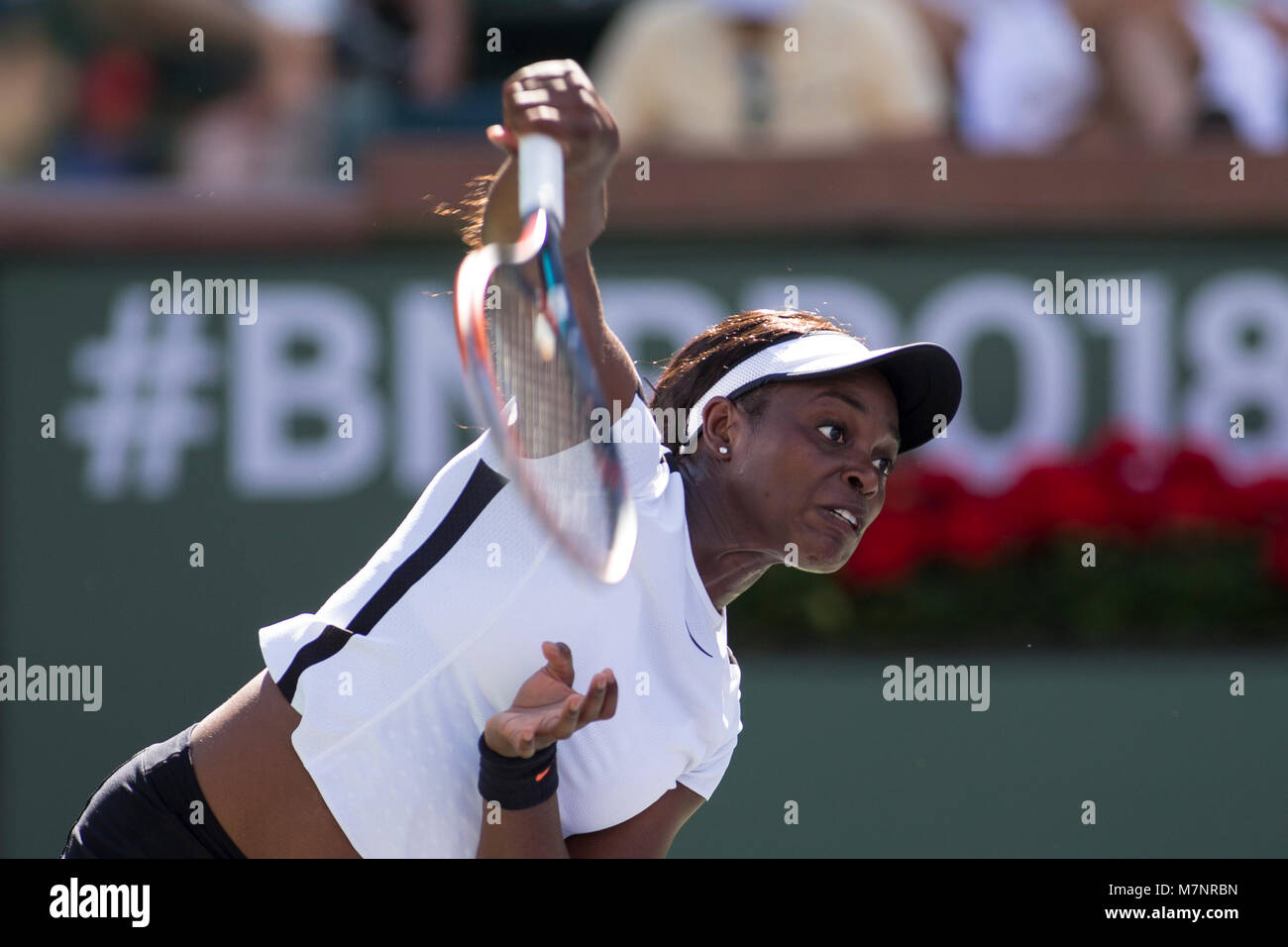 Indian Wells, California, USA. 11th Mar, 2018. Sloane Stephens (USA