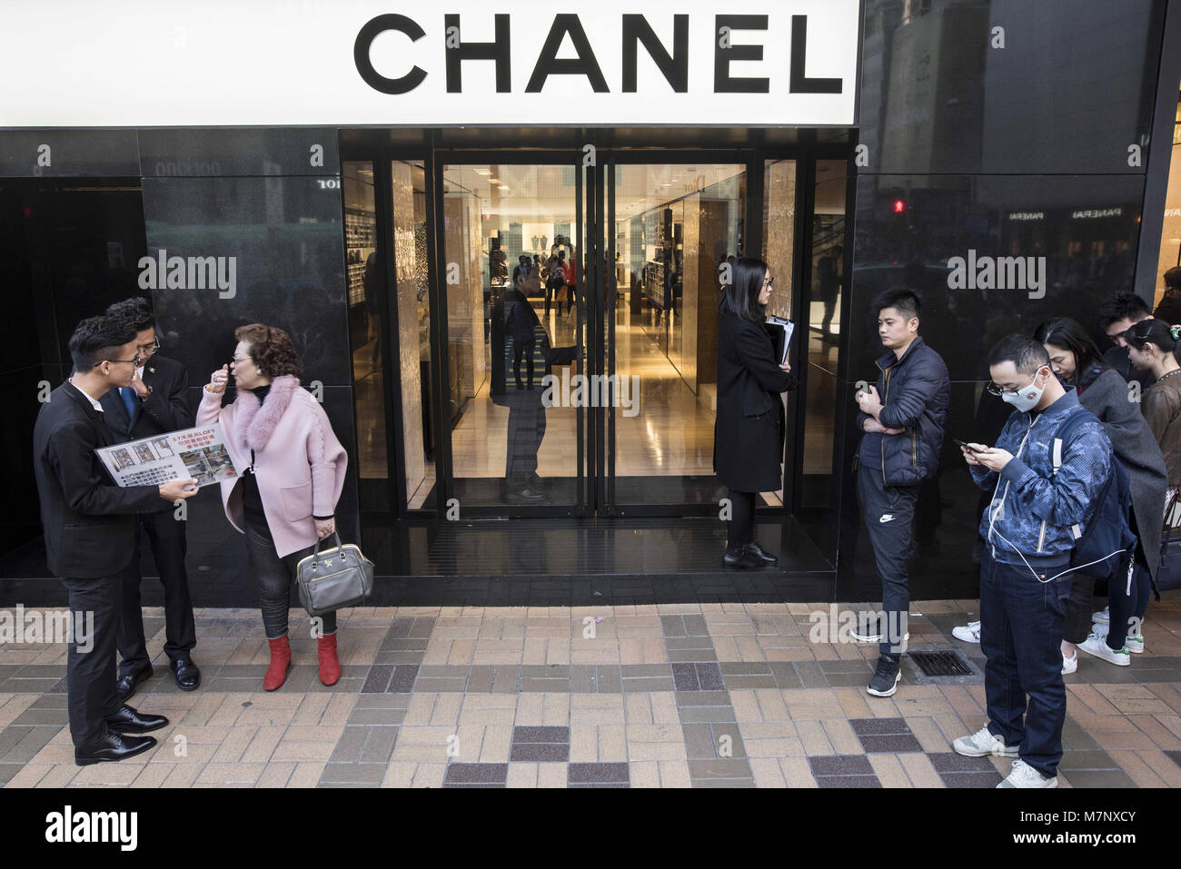 Chanel store canton road kowloon hi-res stock photography and images - Alamy