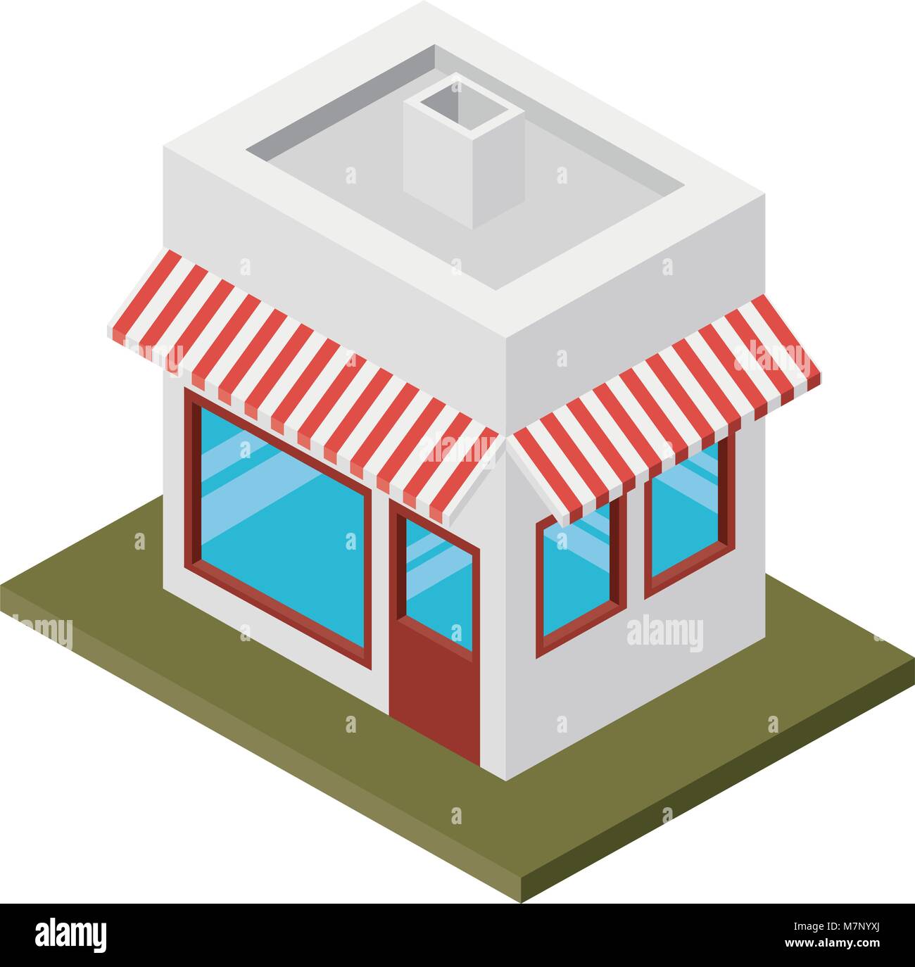 store building isometric icon Stock Vector Image & Art - Alamy