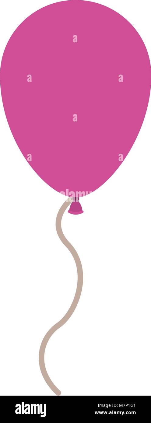 balloon air party decorative icon Stock Vector Image & Art - Alamy
