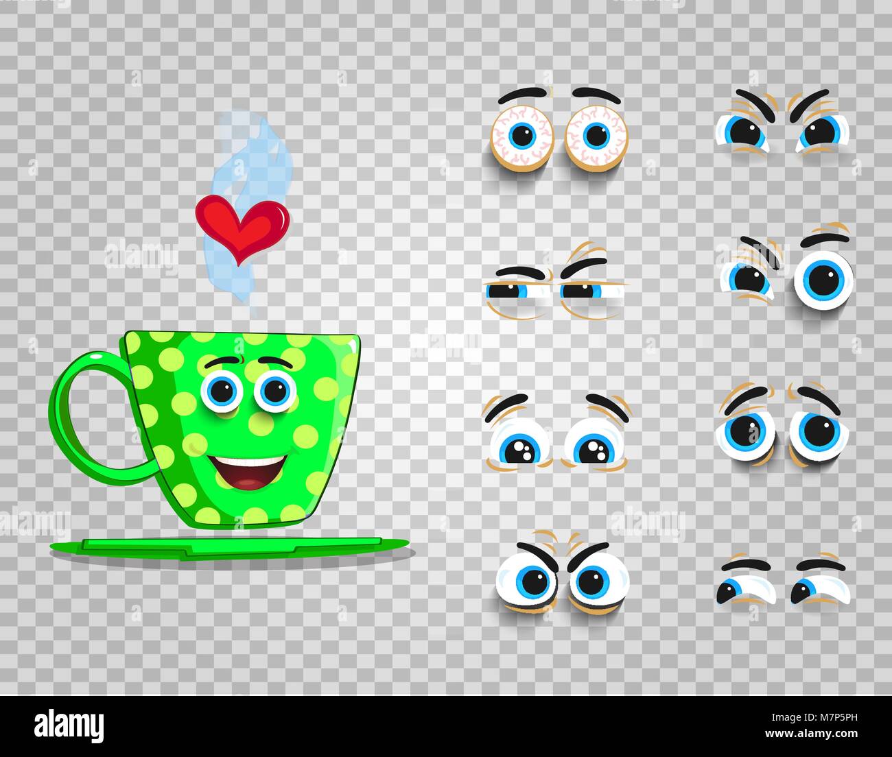 steaming eyes