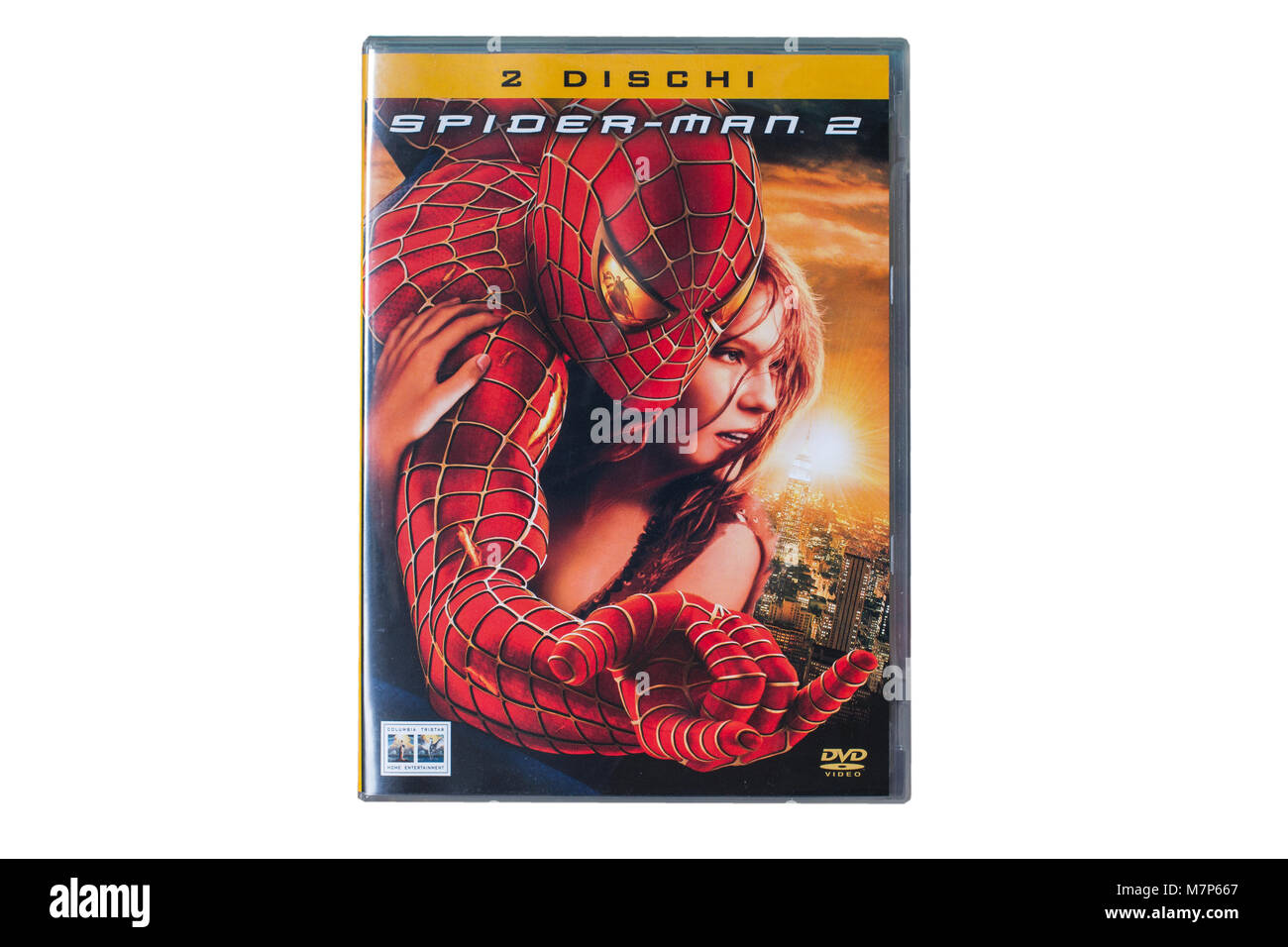 Cover Of The Original Dvd Spider Man 2 Stock Photo Alamy