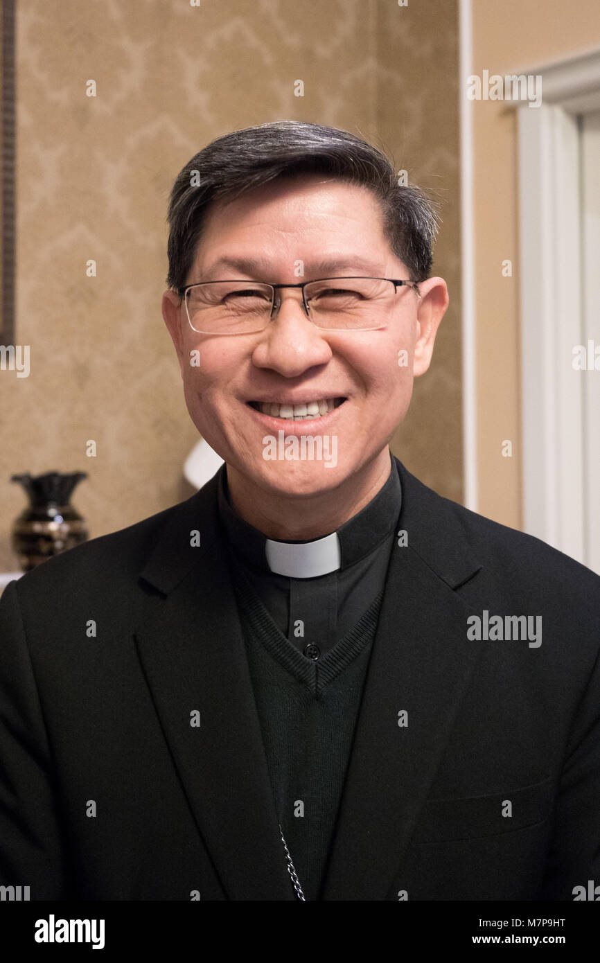 Cardinal Luis Antonio Tagle smiling Vatican official portrait
