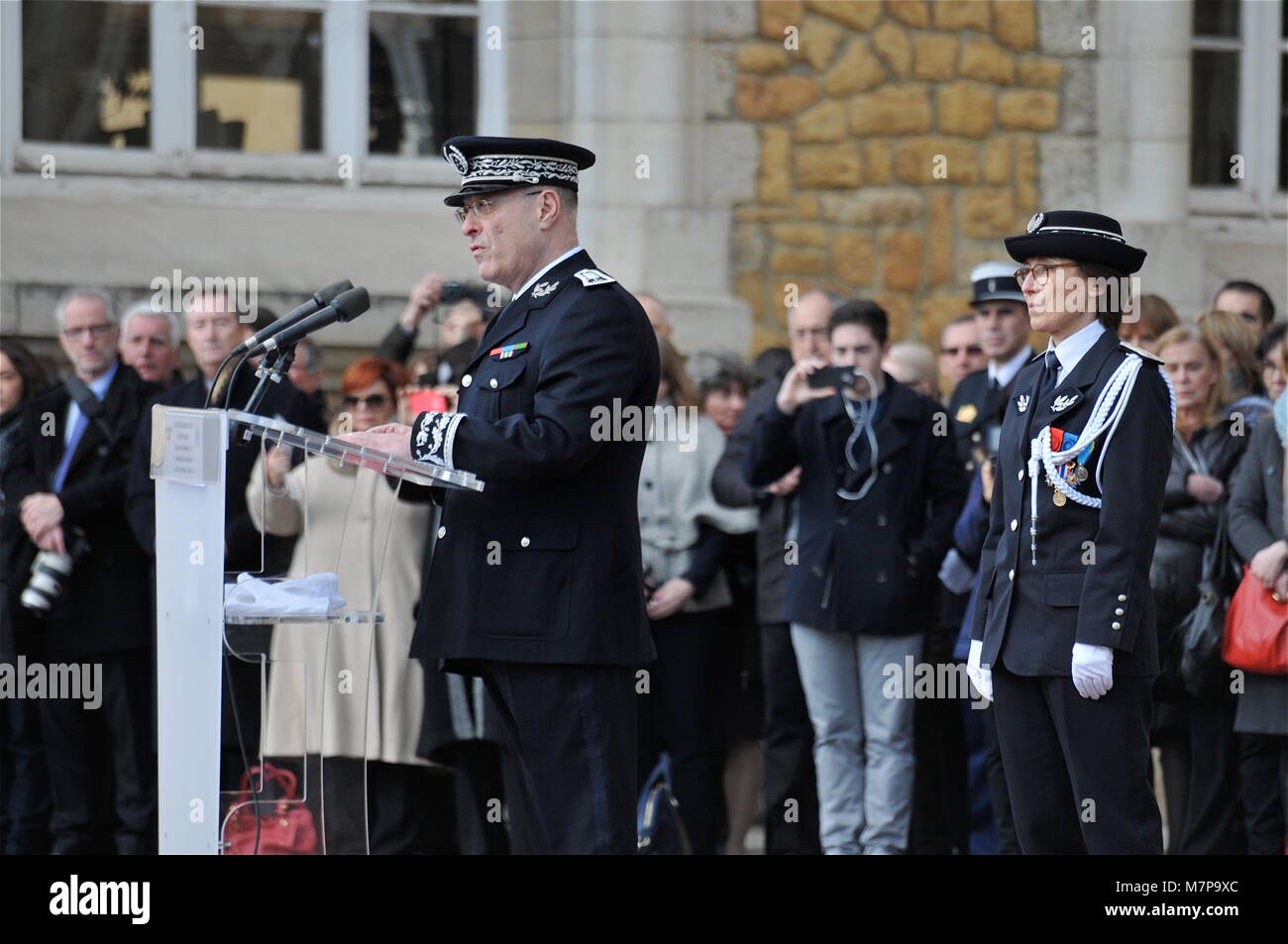 Official Naming ceremony of "Liberty"Police Superintendents promotion, SaintCyr au Mont d'Or