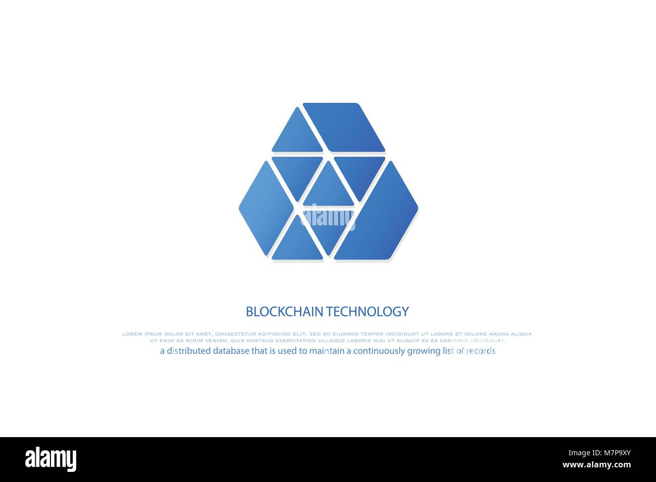 blockchain technology icon. vector smart contract block isolated sign.  decentralized database logo design. crypto currencies network logotype  Stock Vector Image & Art - Alamy