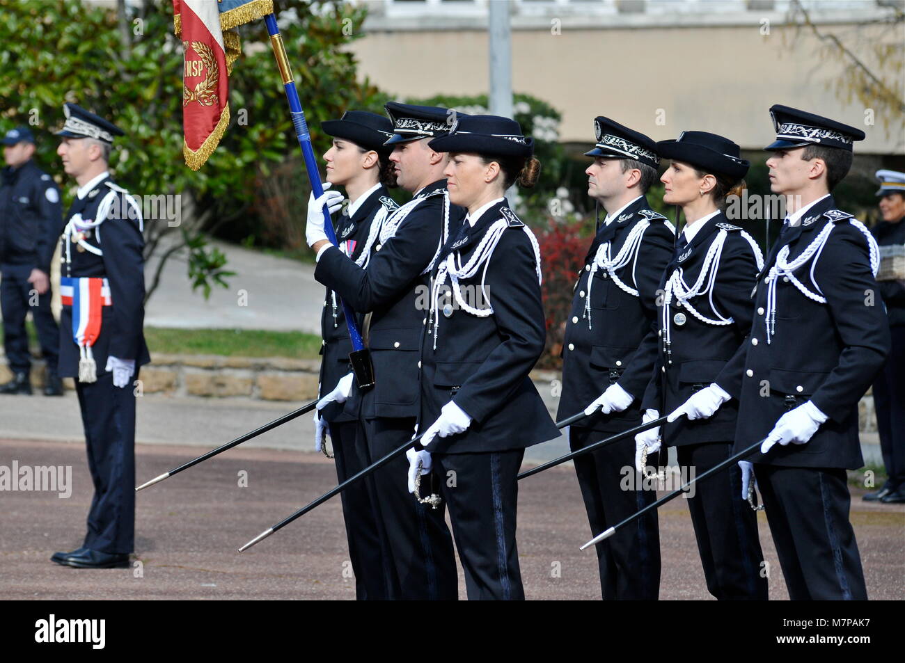 Official Naming ceremony of "Liberty"Police Superintendents promotion, SaintCyr au Mont d'Or