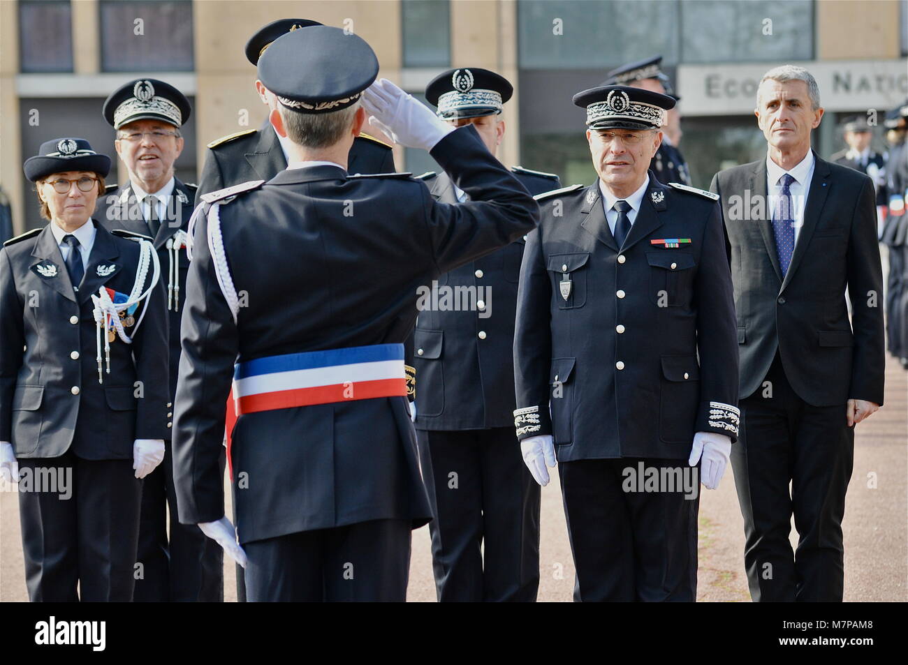 Official Naming ceremony of "Liberty"Police Superintendents promotion, SaintCyr au Mont d'Or