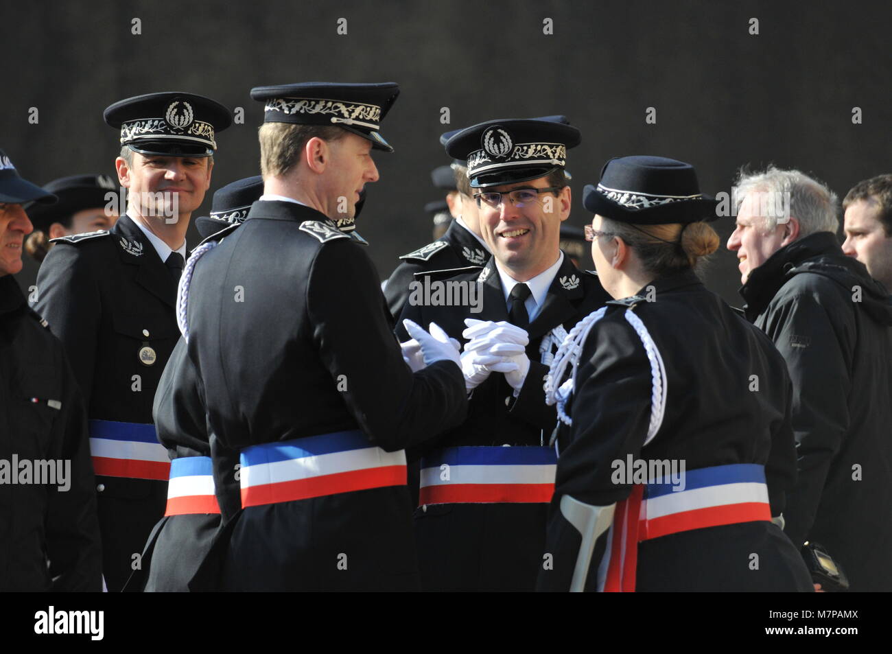 Official Naming ceremony of "Liberty"Police Superintendents promotion, SaintCyr au Mont d'Or