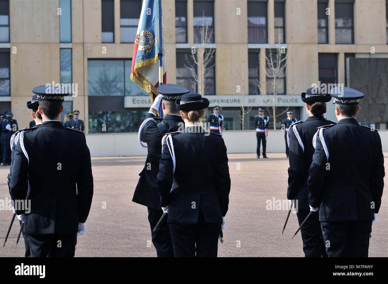 Official Naming ceremony of "Liberty"Police Superintendents promotion, SaintCyr au Mont d'Or
