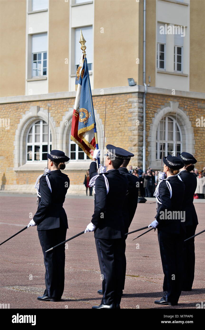 Official Naming ceremony of "Liberty"Police Superintendents promotion, SaintCyr au Mont d'Or
