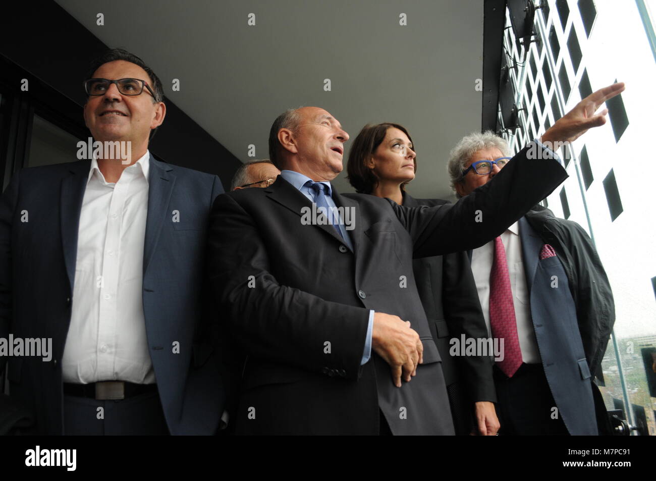 Official opening of Hikari Positive Energy building, Lyon, France Stock ...