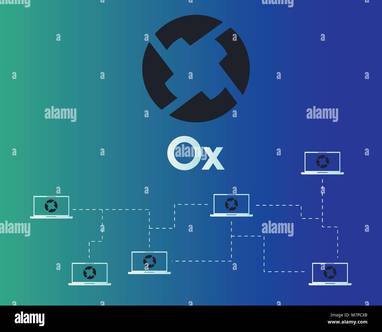 0x crypto hi-res stock photography and images - Alamy