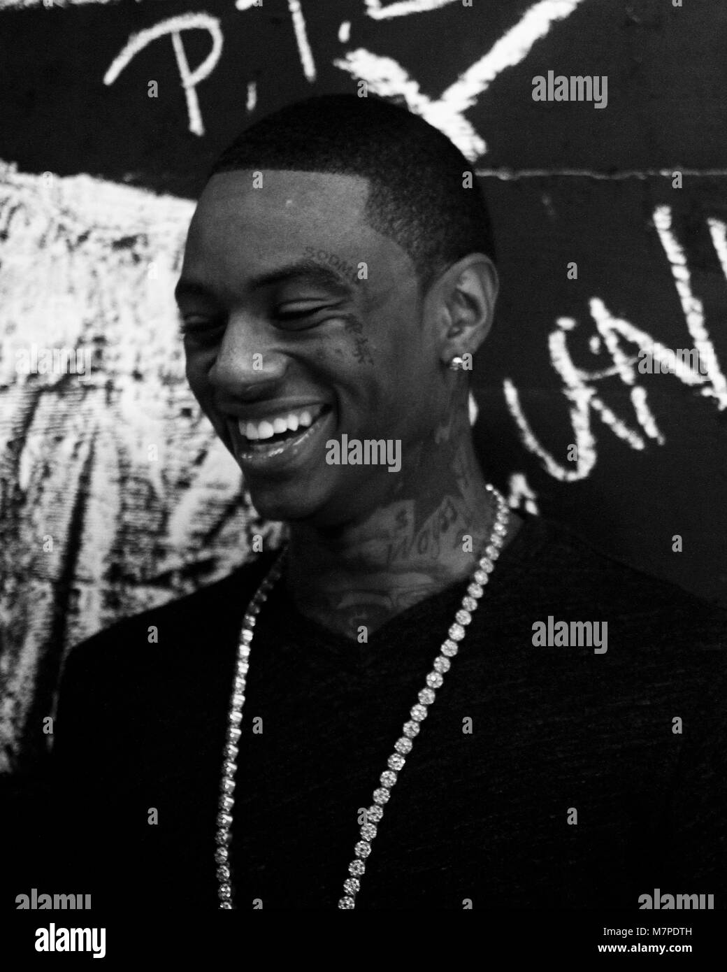 Deandre "Soulja Boy" Way onset of his music video 'Mean Mug' directed