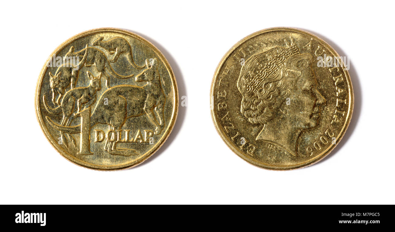 One dollar coin hi-res stock photography and images - Alamy