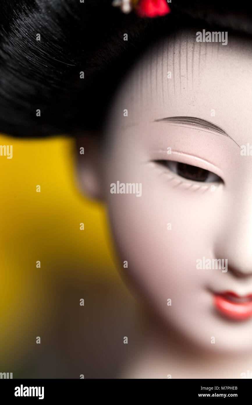 japanese doll head