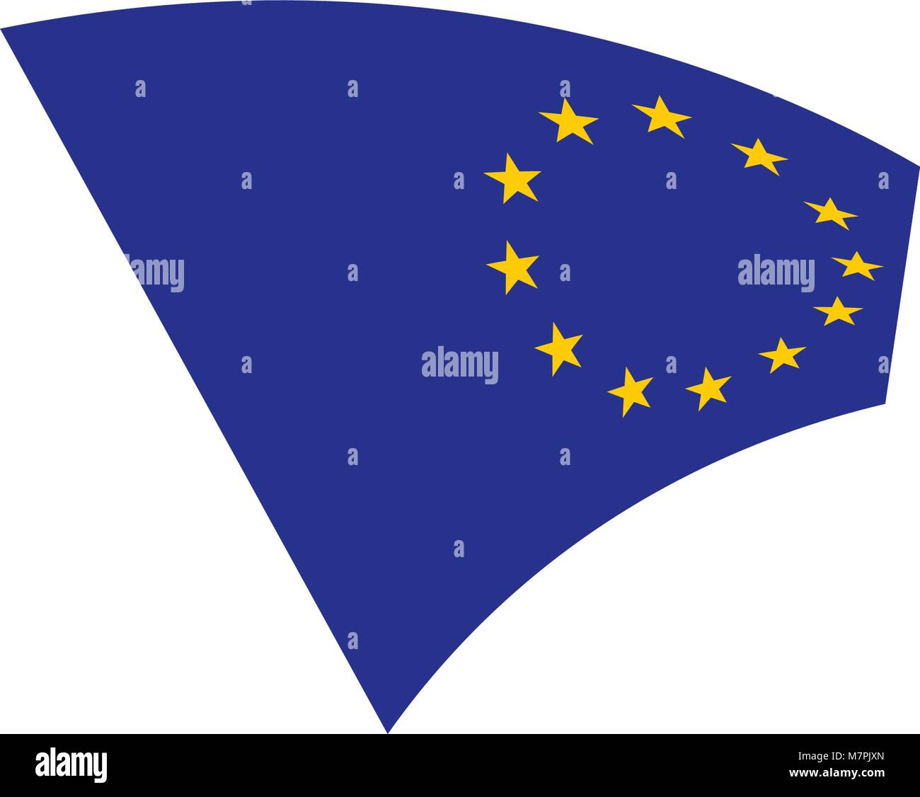 European union flag, vector illustration Stock Vector Image & Art - Alamy
