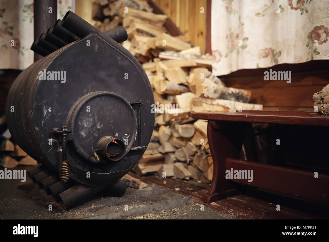 Home Comfort Wood Burning Stove Stock Photos Home Comfort Wood