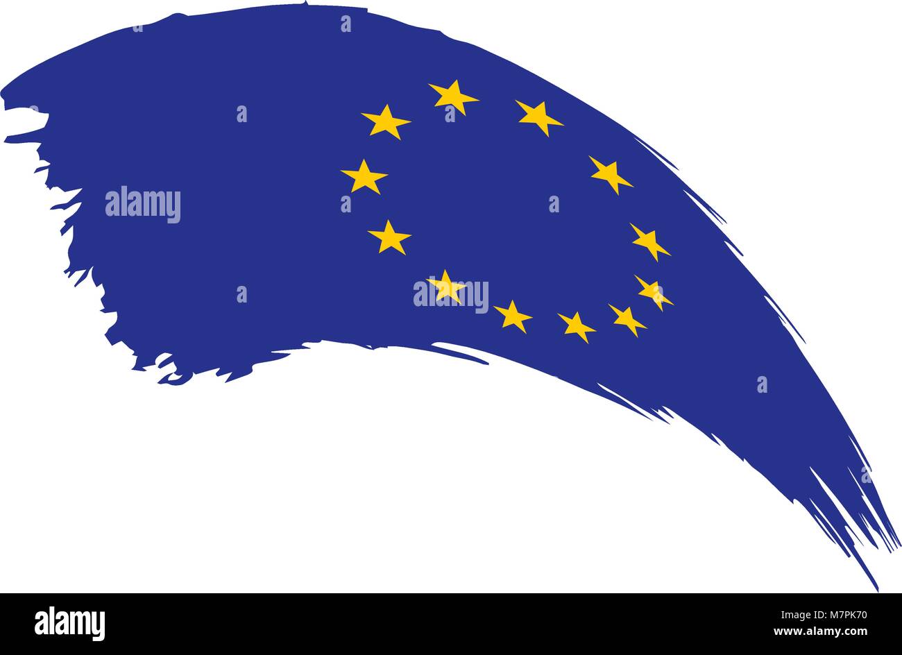 European union flag, vector illustration Stock Vector Image & Art - Alamy