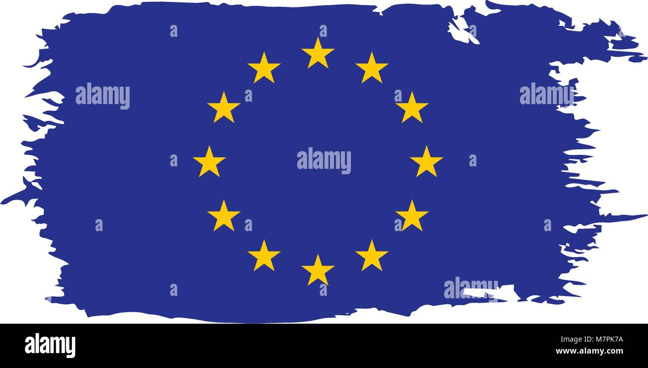 European union flag, vector illustration Stock Vector Image & Art - Alamy