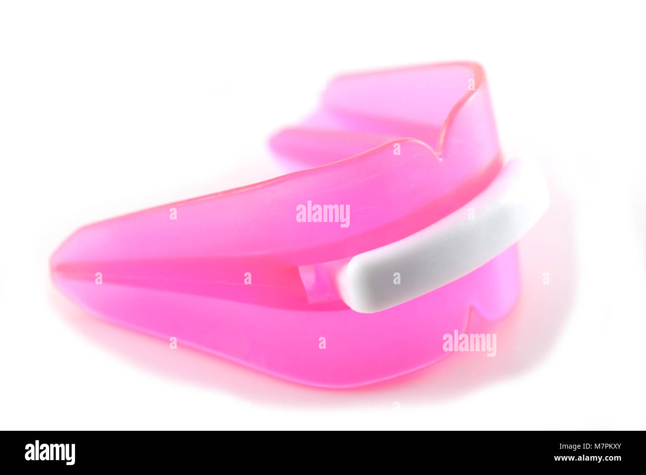 boxers gum shield for boxer isolate inwhite background Stock Photo Alamy