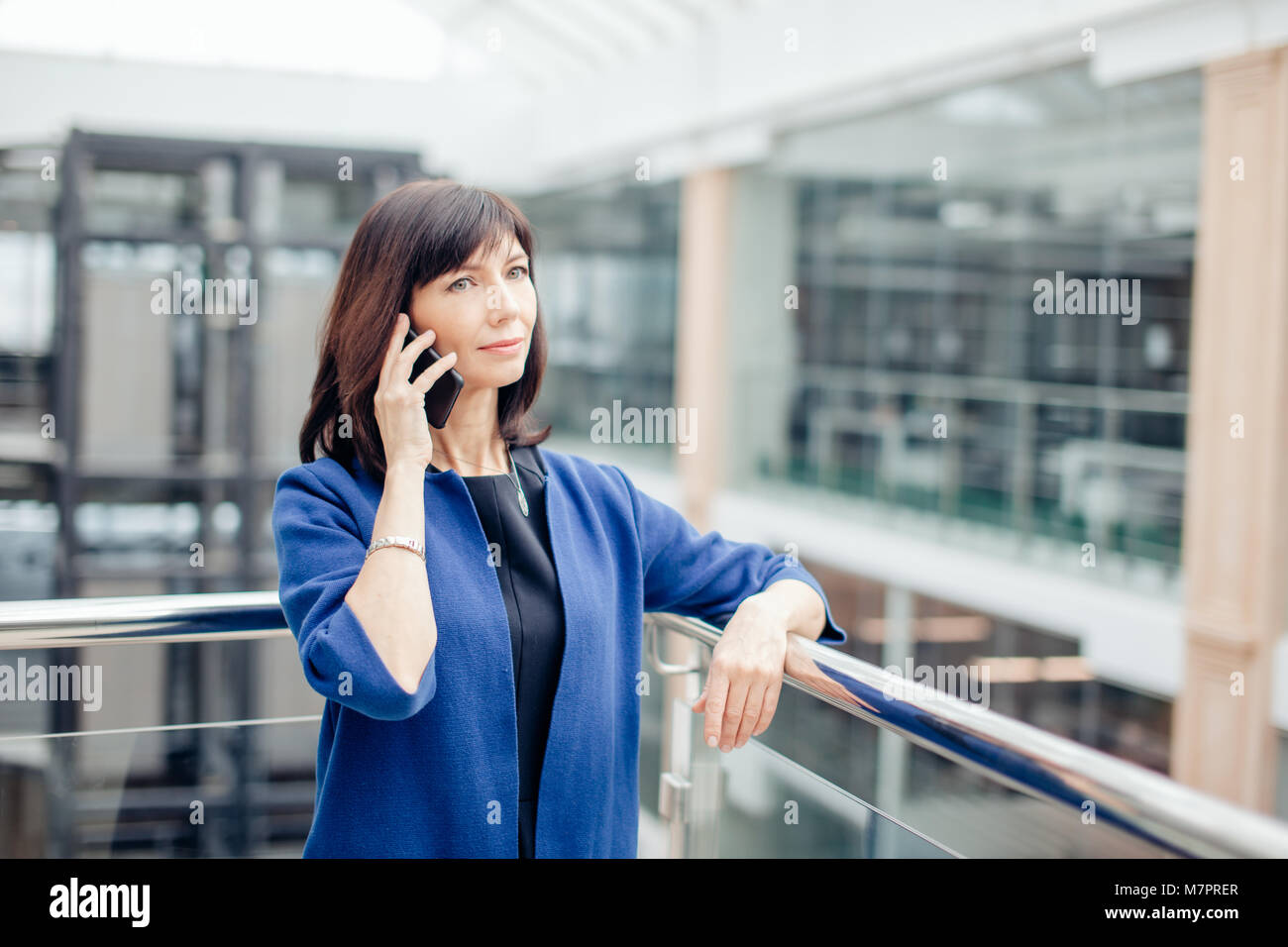 Excited happy senior woman showing hi-res stock photography and images ...